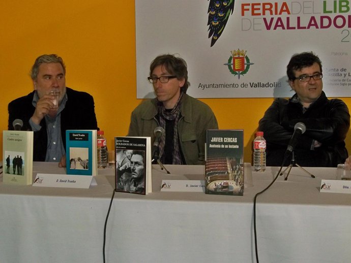 Rioyo, Trueba Y Cercas, Hoy En La Feria Del Libro De Valladolid