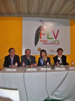 Hoyas, Fraile, Ortega Y Mestre, En La Feria Del Libro De Valladolid