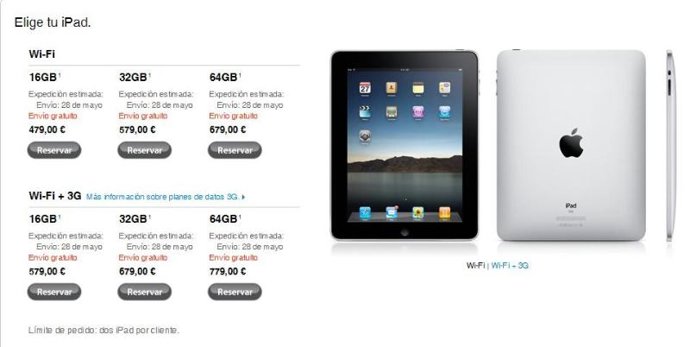 Precios Ipad