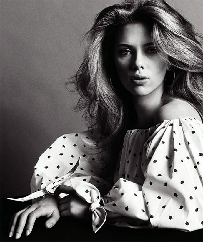 Scarlett Johansson Para La Revista 'V'