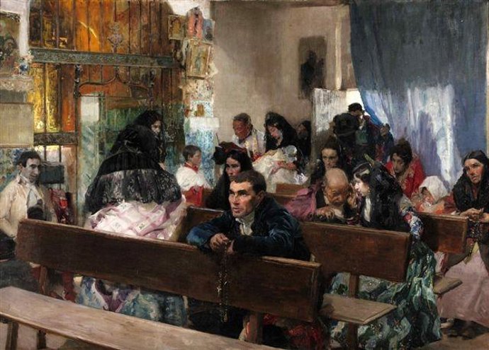 'El Bautizo', De Joaquín Sorolla