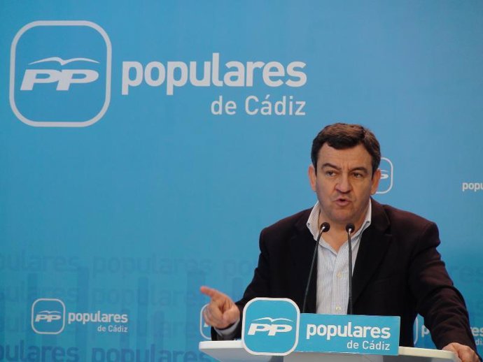 Loaiza, en una rueda de prensa