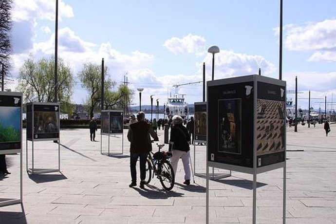 Imagen De La Exposición De Ciudades Patrimonio En Oslo