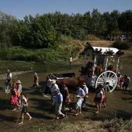 Peregrinos Camino De El Rocío