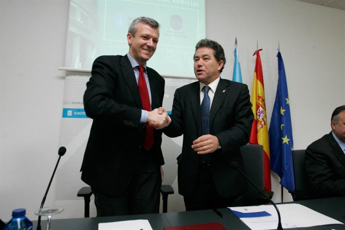 Firma Del Convenio Entre Rueda Y Lores