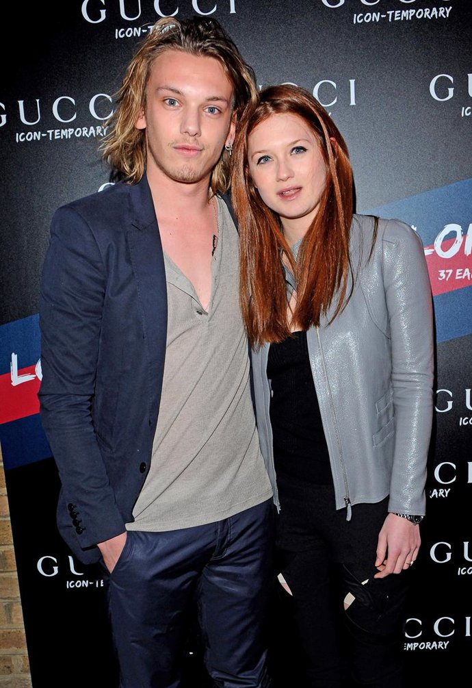 Jamie Campbell Y Bonnie Wright
