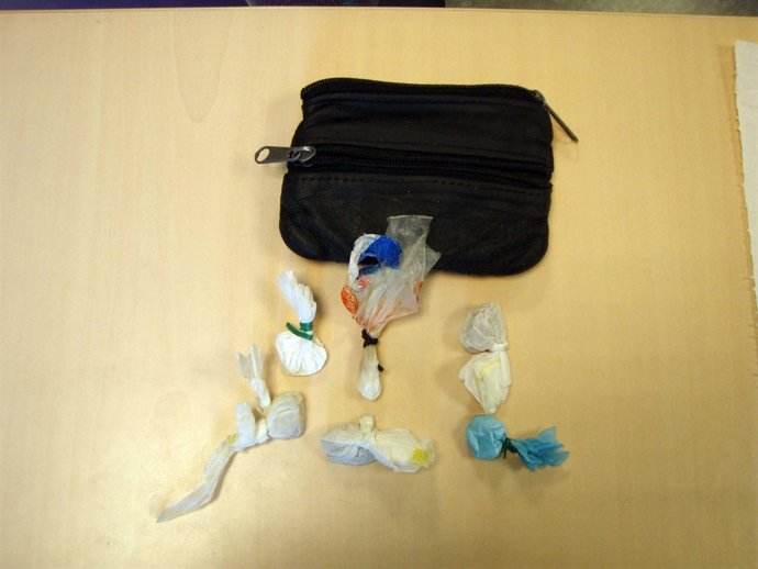 Imagen De Parte Del Material Incautado En Esta Actuación.