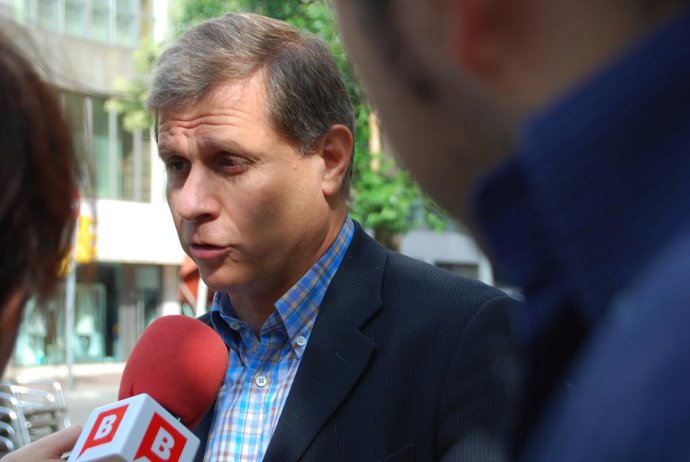 El Presidente Del Grupo Del PP, Alberto Fernández Díaz