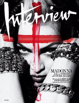 La Cantante Madonna, Portada De 'Interview'