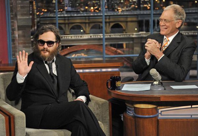 Joaquin Phoenix Y Letterman