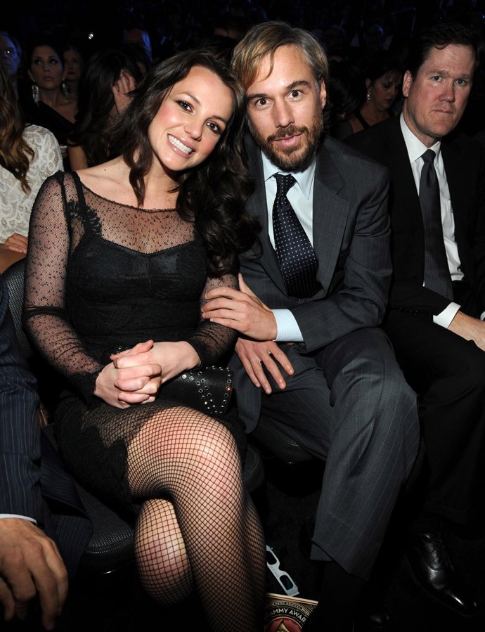 La Cantante Britney Spears Y Su Novio Jason Trawick
