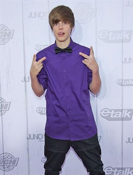 El Cantante Justin Bieber