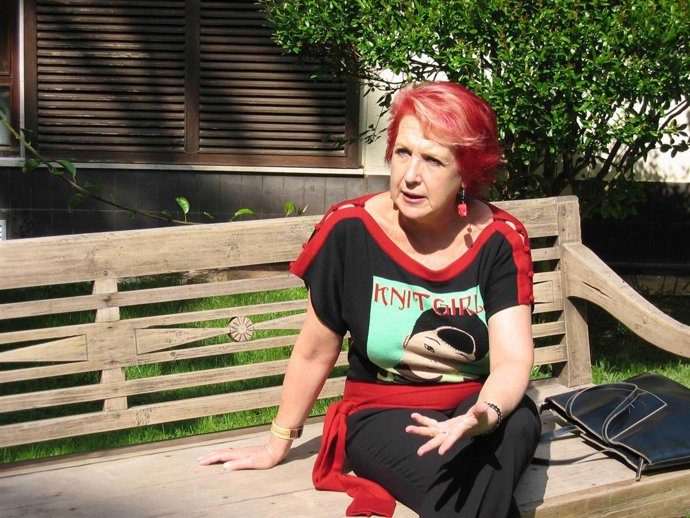 La Conocida Periodista Y Presidenta Del Centro Internacional De Prensa De Barcel