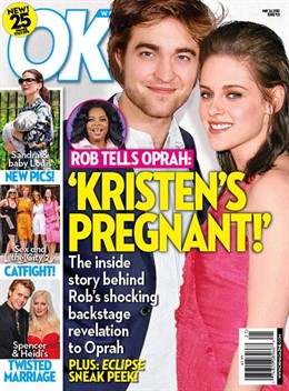 Robert Pattinson Y Kristen Stewart En La Portada De 'Ok!Magazine' Bajo El Titula