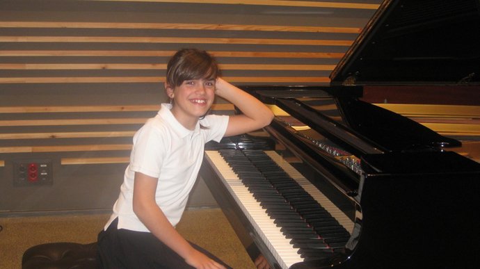 La Alumna Amaia Romero.