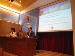 García Y Marín En La Presentación De Los Nuevos Trá,Ites Telemáticos