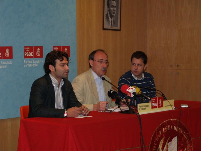 De Izq. A Drcha. González, Bedera Y De La Iglesia