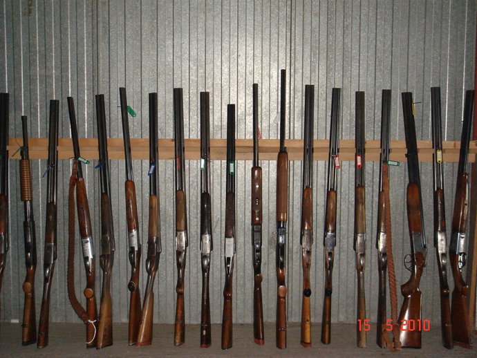 Imagen De Las Armas Que Se Subastarán