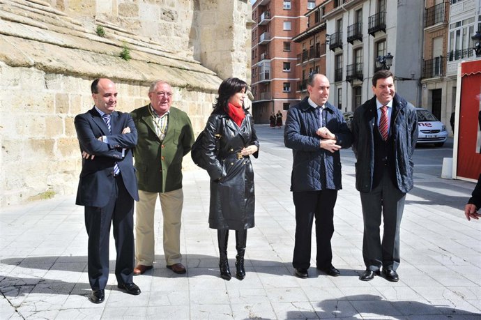 Silvia Clemente, En Los Actos En Honor A San Isidro En Palencia