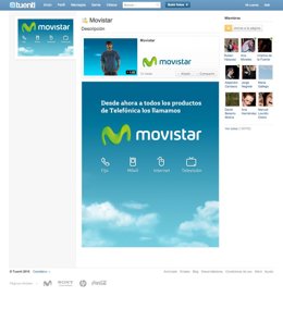 Tuenti Páginas Movistar