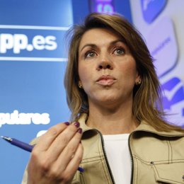 presidenta del PP, María Dolores de Cospedal