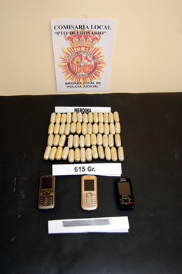 Detenido En El Aeropuerto De Fuerteventura Un 'Correo' Con Heroína En Su Cuerpo.