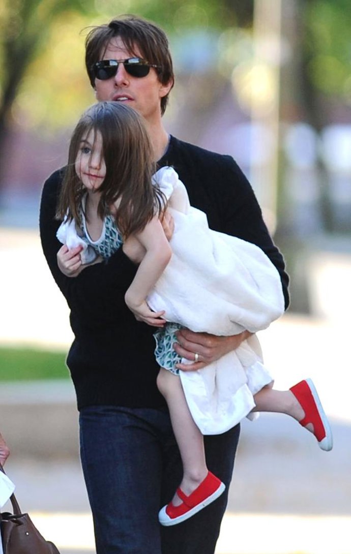 Tom Cruise Y Su Hija Suri