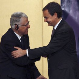 Abbas El Fassi y Zapatero
