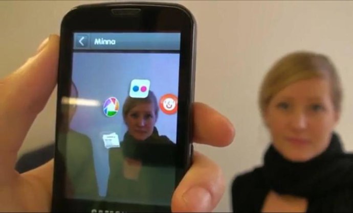 Aplicación para Android de TAT 'Recognizr'