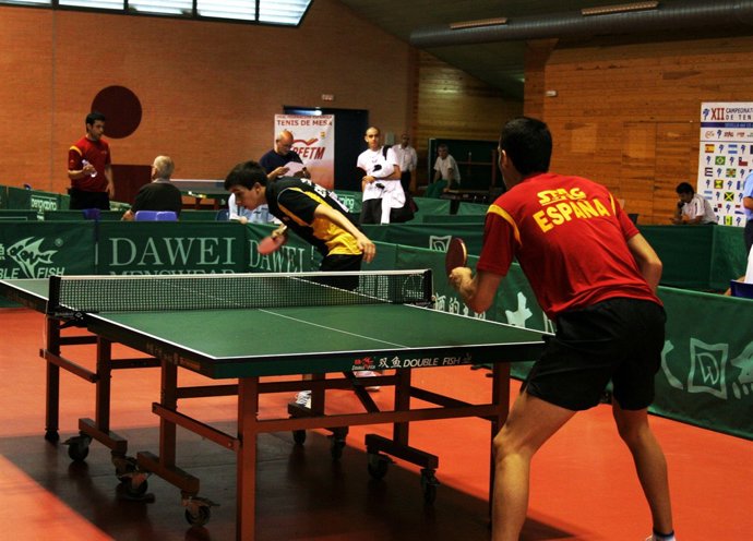 Jugador De La Selección Nacional De Tenis De Mesa