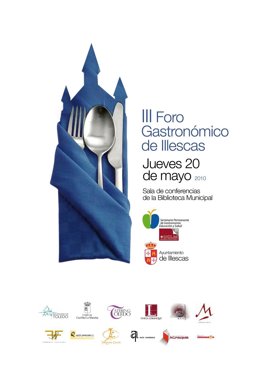 Cartel Del III Foro Gastronómico De Illescas