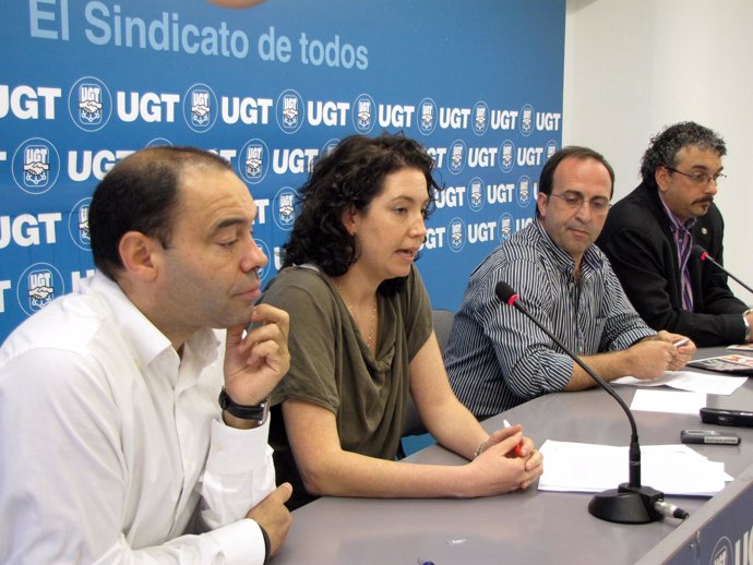 Rueda De Prensa De Presentación De La Integración De Aitán En UPTA-UGT.
