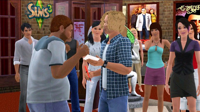 David Bisbal en Los Sims