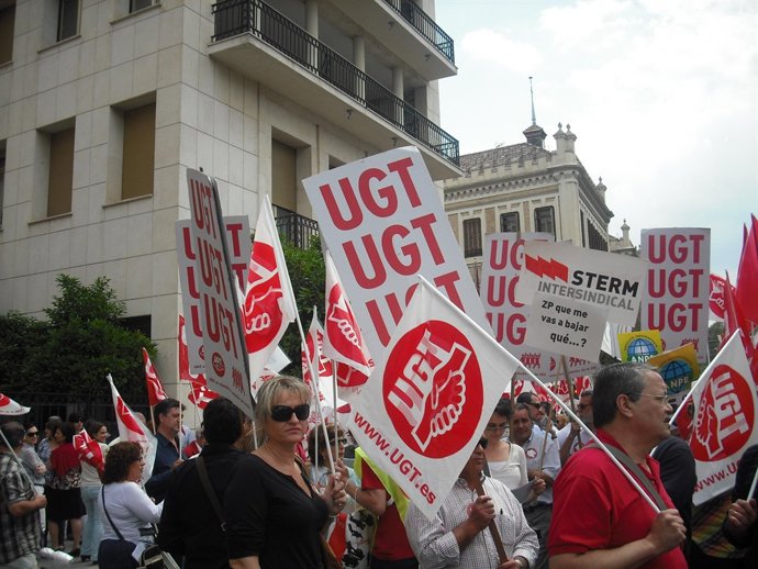 Manifestación Frente A La Delegación