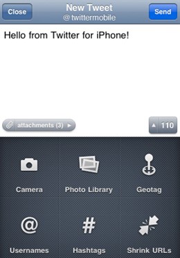 Twitter para iPhone