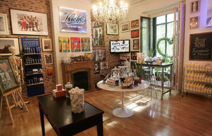 Vista del Pop up store en Madrid.