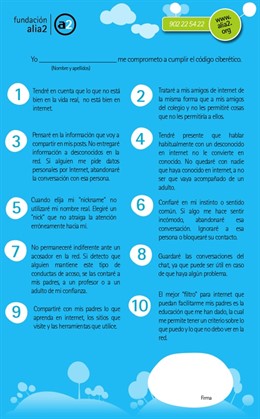 Decalogo para seguridad en Internet