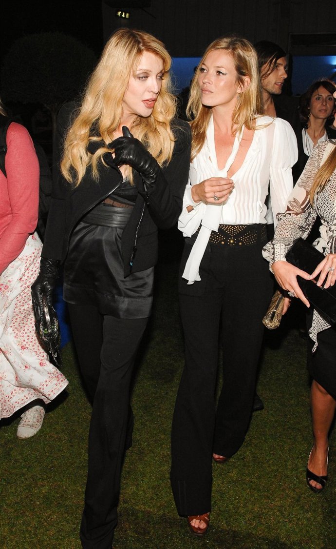 Kate Moss y Courtney Love