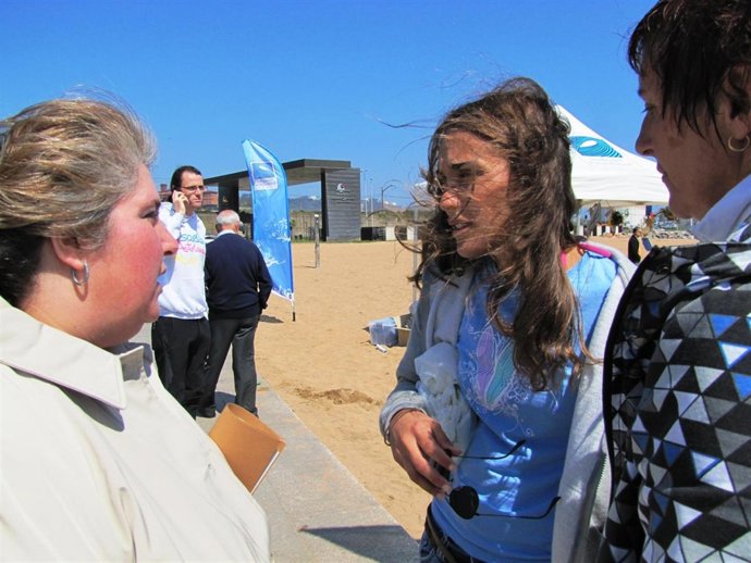 Dulce Gallego Con Reponsables Del Colectivo.