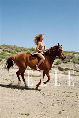 Genoveva Casanova para 'Elle'