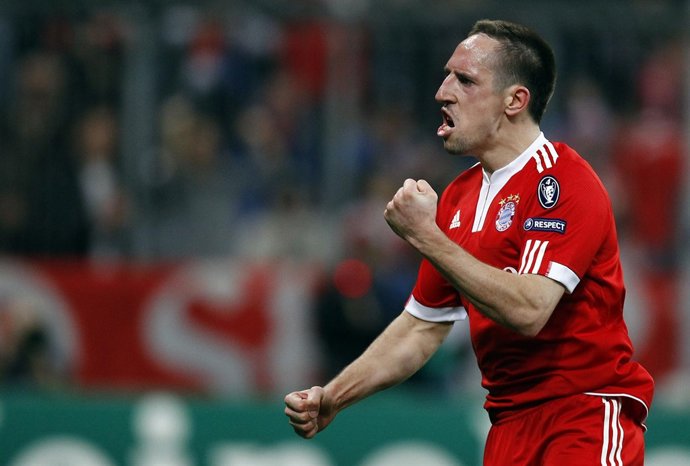 Ribery Celebra El Primer Gol