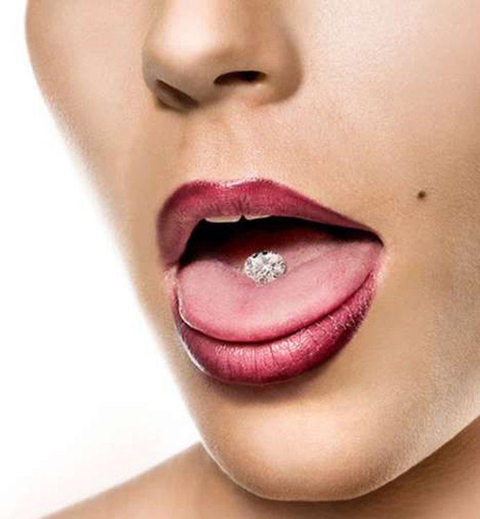 Imagen piercing lengua TrendHunter