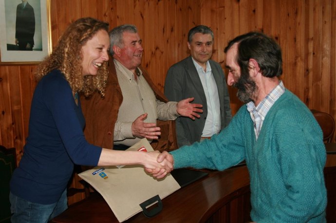 Noemí Martín, En La Entrega De Llaves De Sariego