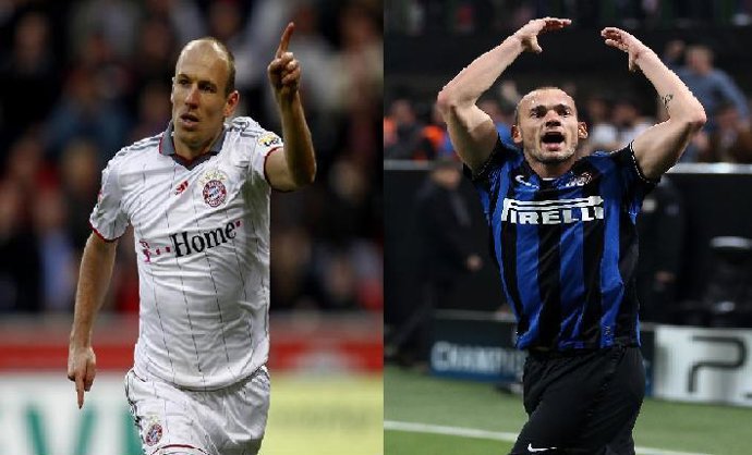 Arjen Robben Y Wesley Sneijder