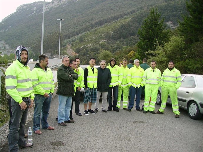 Trabajadores En Huelga 