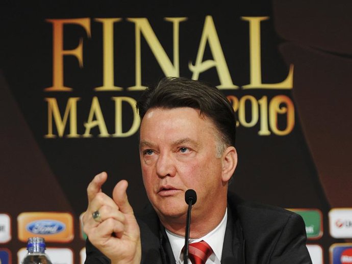 El técnico del Bayern Munich, Louis van Gaal