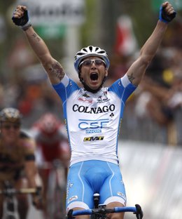El ciclista italiano Manuel Belletti