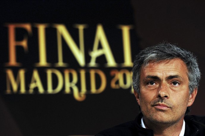 El entrenador del Inter de Milán, José Mourinho