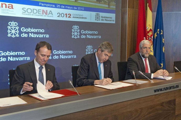 La Empresa Pública Sodena Y La UPNA Suscriben Un Acuerdo Marco De Colaboración C