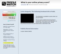 Descubre el nivel de privacidad de tu Facebook